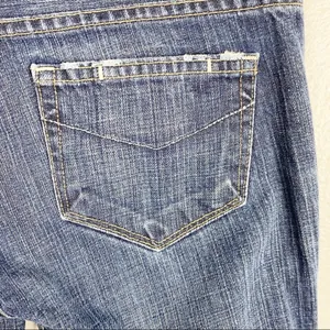 PAIGE Hollywood Hills Distressed Mid Rise Jeans 25 Neutral Casual Concert thumbnail 9
