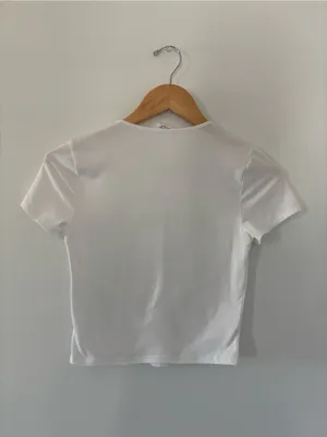 Live in the moment White T-shirt thumbnail 3