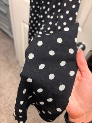 Marshalls Black polka dot maxi dress thumbnail 3