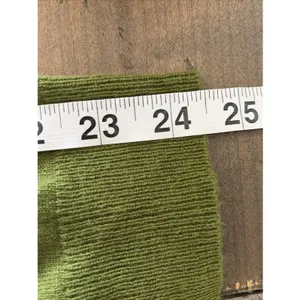 Ann Taylor V-Neck Sweater Womens Size S Green Cashmere Angora Blend Knit Soft thumbnail 6