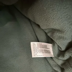All in Motion Women’s Hooded Jacket Green Full Zip Sherpa Lined Size L NWT thumbnail 4