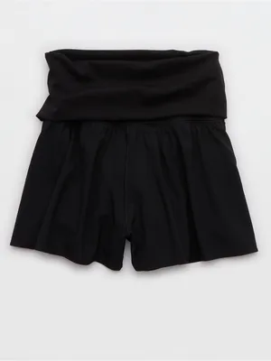 OFFLINE By Aerie Real Me Foldover Flowy Short thumbnail 4