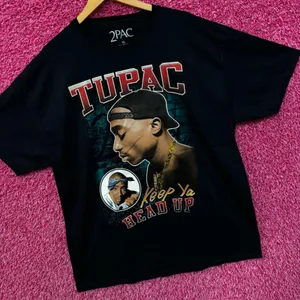 Urban Outfitters Tupac Keep Ya Head Up Rap Single West Coast Hip Hop Tee XL thumbnail 3