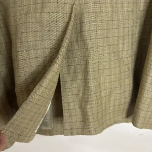 Vtg‎ Lauren Ralph Lauren linen houndstooth Glen Plaid Blazer size 10 equestrian thumbnail 13