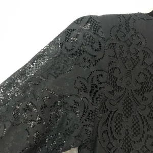 For Love & Lemons Black Lace Bodycon Ilusion Dress Womens XS Cocktail Mini thumbnail 14