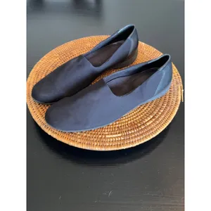 Munro American Womens Fabric Leather Slip On Loafers Comfort Shoes Round Toe 14m thumbnail 3