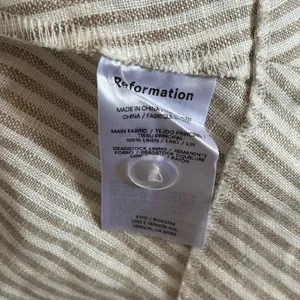 Reformation Balia Linen Midi Dress striped sz 12 nwt thumbnail 14