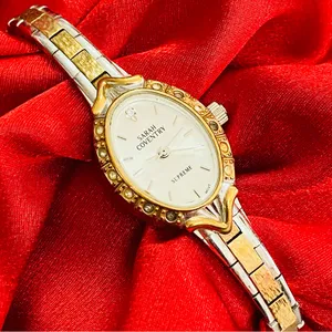 Sarah Coventry Gold Silver Tone Ladies Watch‎ for repair thumbnail 3