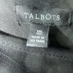 Talbots Classic Black Mini Dress thumbnail 3