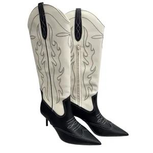INC International Concepts Boots Western Style Knee High Size 7 Pointed‎ Toe thumbnail 4