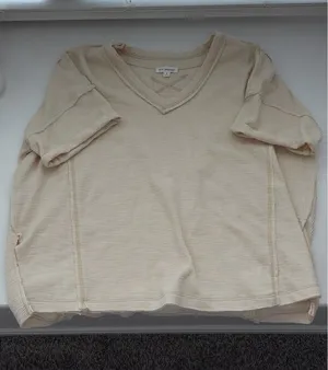 cream blu pepper blouse thumbnail 1