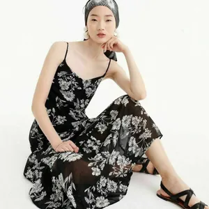J. Crew Floral Maxi Dress thumbnail 3
