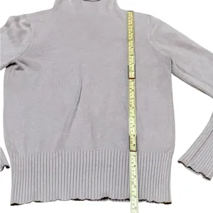 French Connection Dark Blush Pink‎ Soft Knit Cowl Neck Sweater Cozy Comfort sz S thumbnail 6