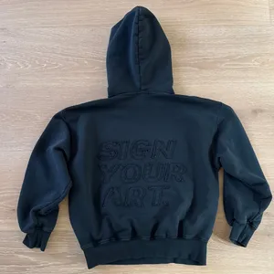Coolway Logo Hoodies Size M in Wash Black thumbnail 4