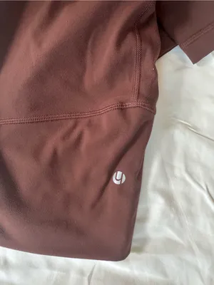 High-Rise Brown Sculpting Leggings thumbnail 7