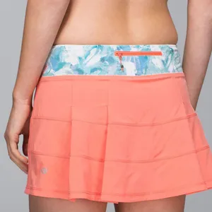 Lululemon Pace Rival Skirt II *4-way StretchPlum Peach / Blushed Illusion Multi thumbnail 1