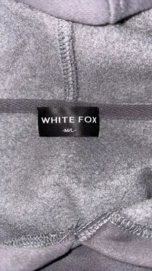 White Fox Boutique Dark Grey Hoodie thumbnail 3