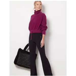 Sweaty Betty Melody Luxe Fleece Sweatshirt in Amaranth Pink Size Small 6 thumbnail 2