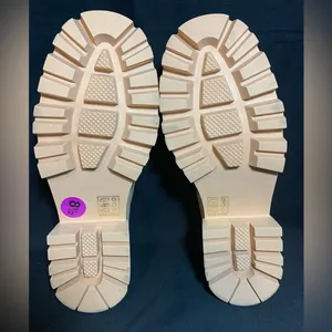 Free People Lyra Lug Sole Penny Loafer Shoes Women Size 8.5 Platform Chunky thumbnail 5