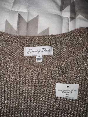 Emory Park Metallic Sweater Vest thumbnail 2