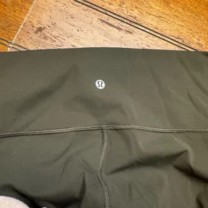 Lululemon Align High-Rise Crop 21 Dark Olive Green Leggings‎ Size 10 LW6BANS thumbnail 7