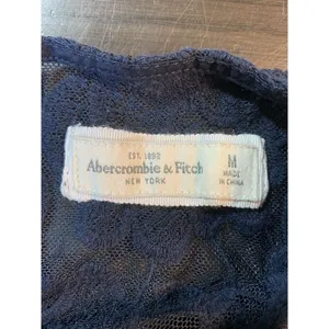 Abercrombie & Fitch‎ Whimsygoth Blue Floral Crochet Lace Sheer Tank Cottagecore thumbnail 4