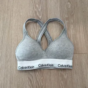 Calvin Klein Gray Women's Racerback Padded Bralette thumbnail 2
