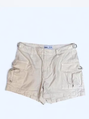 Aritzia TNA Supply Cargo Shorts Gd Birch summer hiking casual minimalist size 2 thumbnail 8