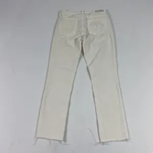 AG Adriano Goldschmied Prima‎ Jeans Womens 25R White Corduroy Cigarette thumbnail 6