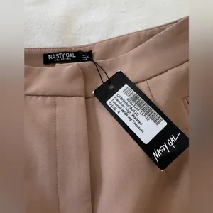 Nasty Gal High Waisted Tailored Wide Leg Dress Pants thumbnail 3