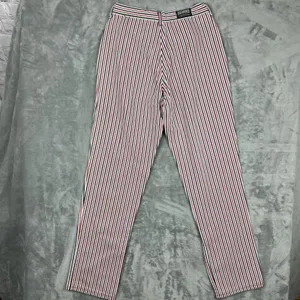 VTG Rough Rider Red Black Pin Striped Jeans Women‎ Sz 9/10 Western Cowgirl 90s thumbnail 3