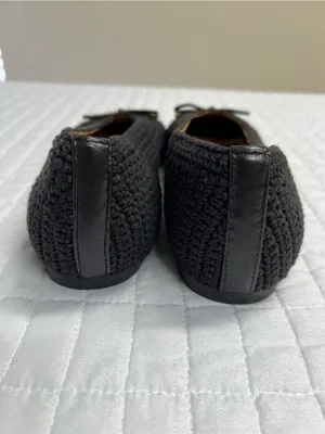 Madewell The Hester Flat in Crochet Roasted Espresso Brown Size 10 thumbnail 5