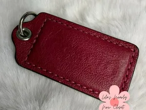 2" COACH Fob Bag Charm Hang tag Hangtag thumbnail 1