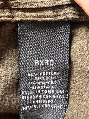 VTG Y2K Gorpcore 90’s/2000’s Polo Jeans Co. Ralph Lauren Brown Corduroy Pants thumbnail 7