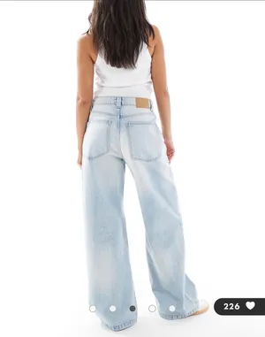 Cotton on low rise baggy jeans thumbnail 2
