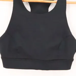 Lululemon‎ Invigorate High Neck Sports Bra Womens Size 6 Black Yoga Activewear thumbnail 7