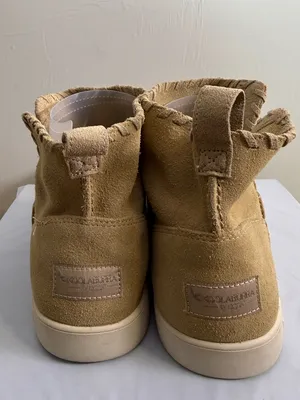 Koolaburra by‎ UGG Rylee Boot Women's Tan Brown Fashion Suede Ankle Bootie 11 thumbnail 5