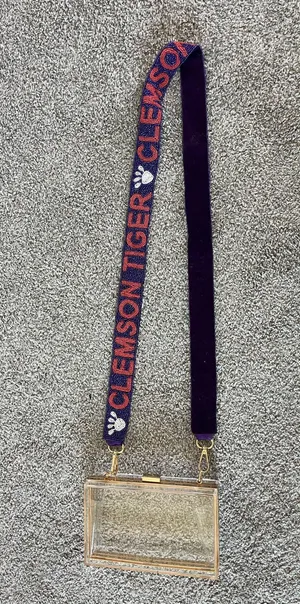 Clemson clear bag Gold thumbnail 1