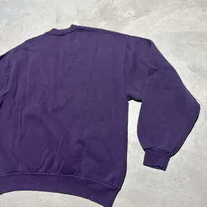 Vintage Purple Jerzees Blank Crewneck Sweatshirt Size XL USA MADE 90s Fade thumbnail 8