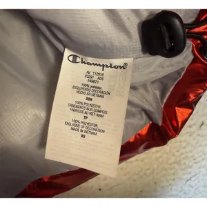 Champion NASA Puffer Jacket Coat‎ Mens Medium Metallic Red Limited Edition thumbnail 12