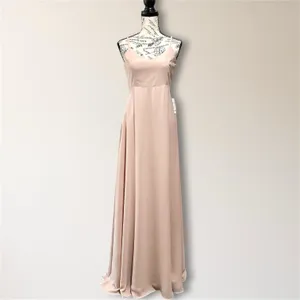 Show Me Your Mumu Faith Maxi Dress Dusty Blush Pink Side Slit Homecoming Formal‎ thumbnail 2