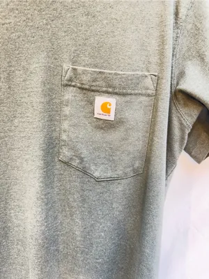 Carhartt Original Fit Women’s Pocket Tee size Large In green thumbnail 3
