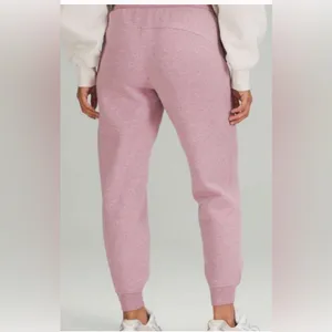 Lululemon Scuba High-Rise Jogger Pant Sz 12 in‎ Heathered Pink Taupe thumbnail 3
