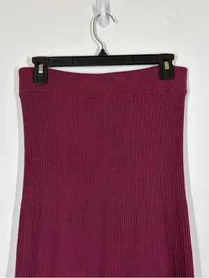 Free People Shine Bright Ribbed Maxi Skirt Size Small thumbnail 6