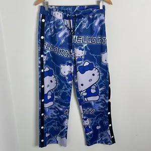 Hello Kitty Jimmy Paul sweatpants. Size small. Drawstring waist. Snap up legs. thumbnail 9