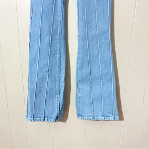 Frame Jeans Vanderbilt Women's Light Blue Low Rise Flare Size 25 thumbnail 2