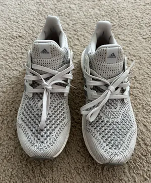 Grey Adidas Shoes thumbnail 1