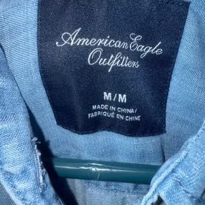 American Eagle Outfitters Light Blue Casual Shirt thumbnail 2