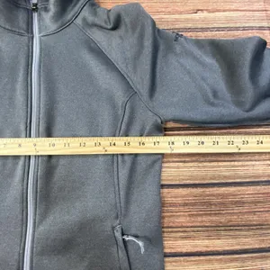 North Face Jacket Women's Large Gray Full Zip Canyon Flats Fleece Nice thumbnail 9
