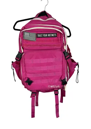 Wolfpak Meal Prep Tactical Backpack Pink thumbnail 1